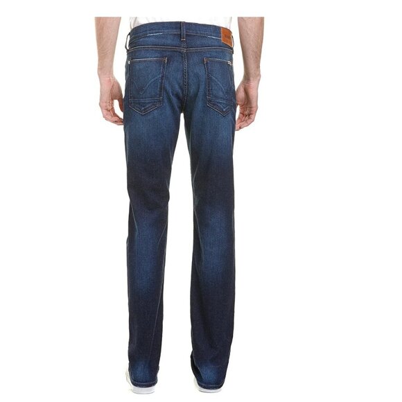 New Hudson Mens Byron Straight Zip In Unexpected Size W34 - Picture 2 of 2